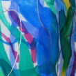 Multi-Color Splash on Silk